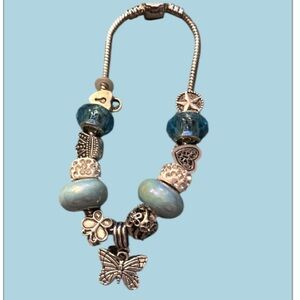 New Bead and charm bracelet